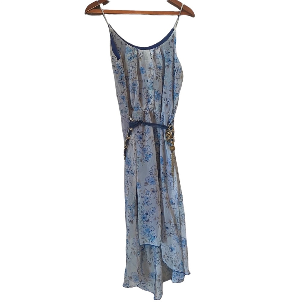 Nina Piu Blue Floral Sundress